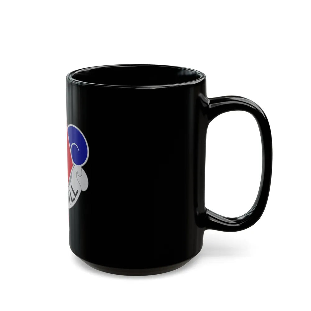 5th Infantry Division (U.S. Army) Black Coffee Mug-Go Mug Yourself