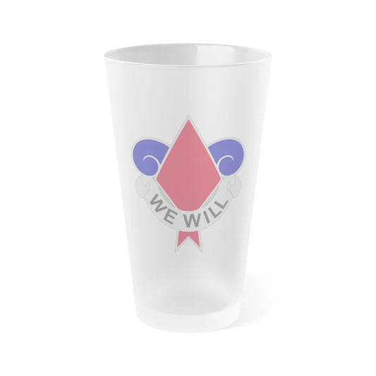 5th Infantry Division (U.S. Army) Frosted Pint Glass 16oz-Go Mug Yourself