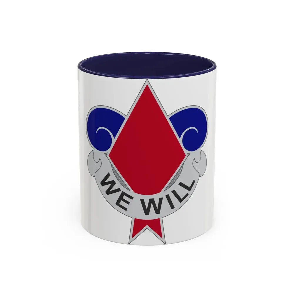 5th Infantry Division (U.S. Army) Accent Coffee Mug 11oz Navy - Go Mug Yourself