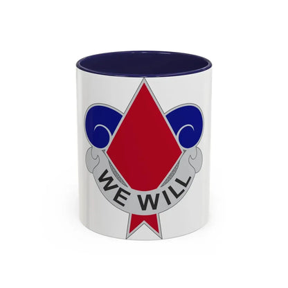 5th Infantry Division (U.S. Army) Accent Coffee Mug 11oz Navy - Go Mug Yourself