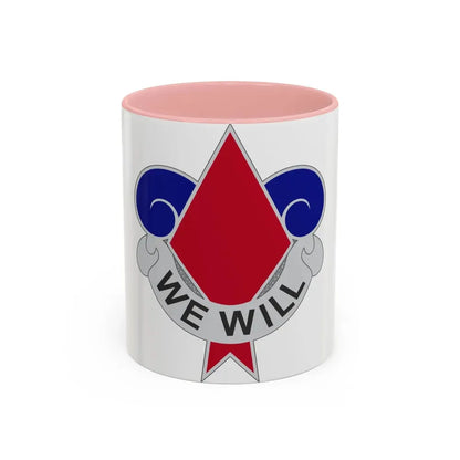 5th Infantry Division (U.S. Army) Accent Coffee Mug 11oz Pink - Go Mug Yourself