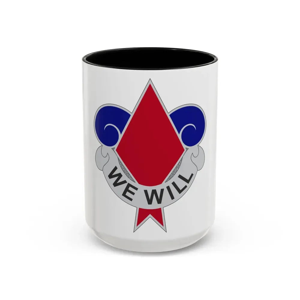 5th Infantry Division (U.S. Army) Accent Coffee Mug 15oz Black - Go Mug Yourself