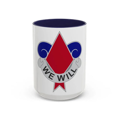 5th Infantry Division (U.S. Army) Accent Coffee Mug 15oz Navy - Go Mug Yourself