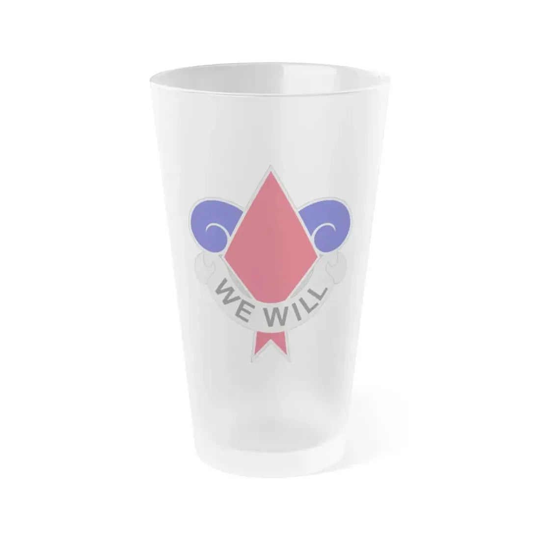 5th Infantry Division (U.S. Army) Frosted Pint Glass 16oz Default Title - Go Mug Yourself