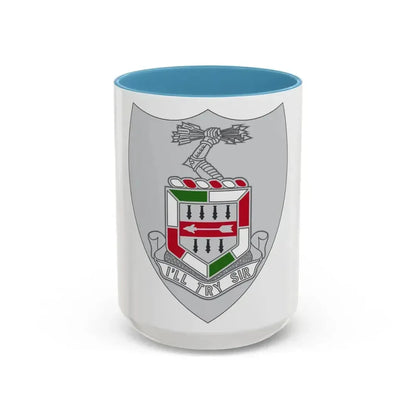 5th Infantry Regiment (U.S. Army) Accent Coffee Mug 15oz Light Blue - Go Mug Yourself