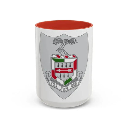 5th Infantry Regiment (U.S. Army) Accent Coffee Mug 15oz Red - Go Mug Yourself