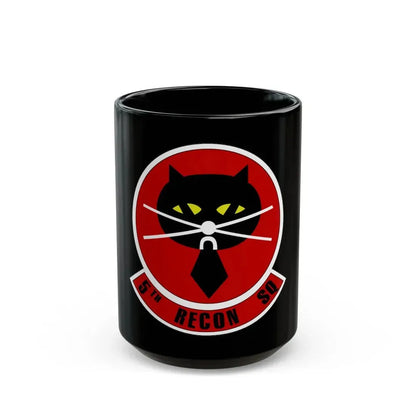 5th Reconnaissance Squadron (U.S. Air Force) Black Coffee Mug 15oz - Go Mug Yourself