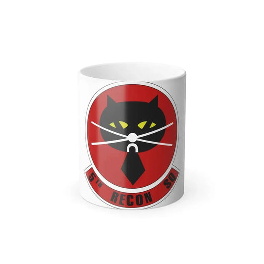 5th Reconnaissance Squadron (U.S. Air Force) Color Changing Coffee Mug 11oz - Go Mug Yourself
