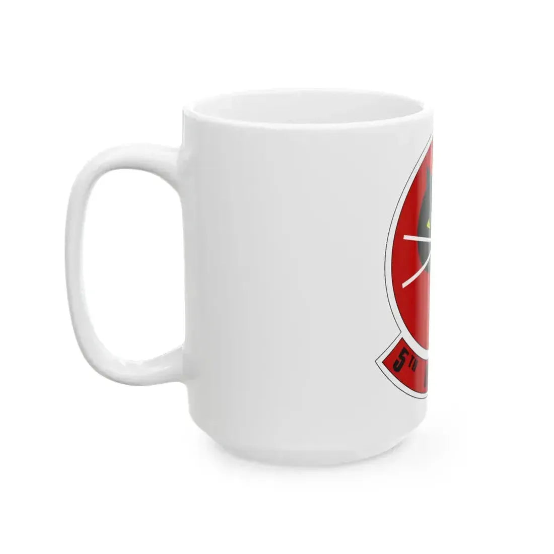 5th Reconnaissance Squadron (U.S. Air Force) White Coffee Mug - Go Mug Yourself