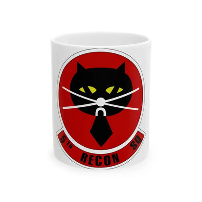 5th Reconnaissance Squadron (U.S. Air Force) White Coffee Mug - Go Mug Yourself