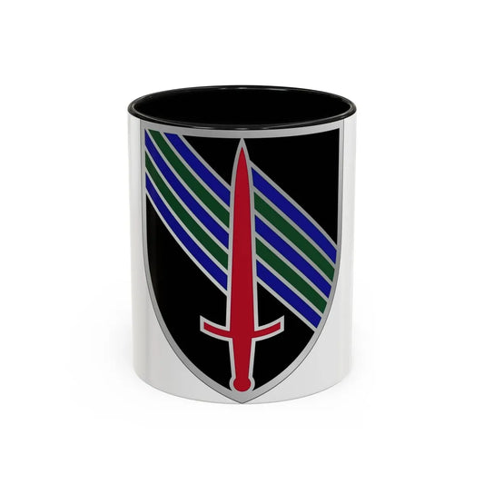 5th Security Force Assistance Brigade (U.S. Army) Accent Coffee Mug 11oz Black - Go Mug Yourself