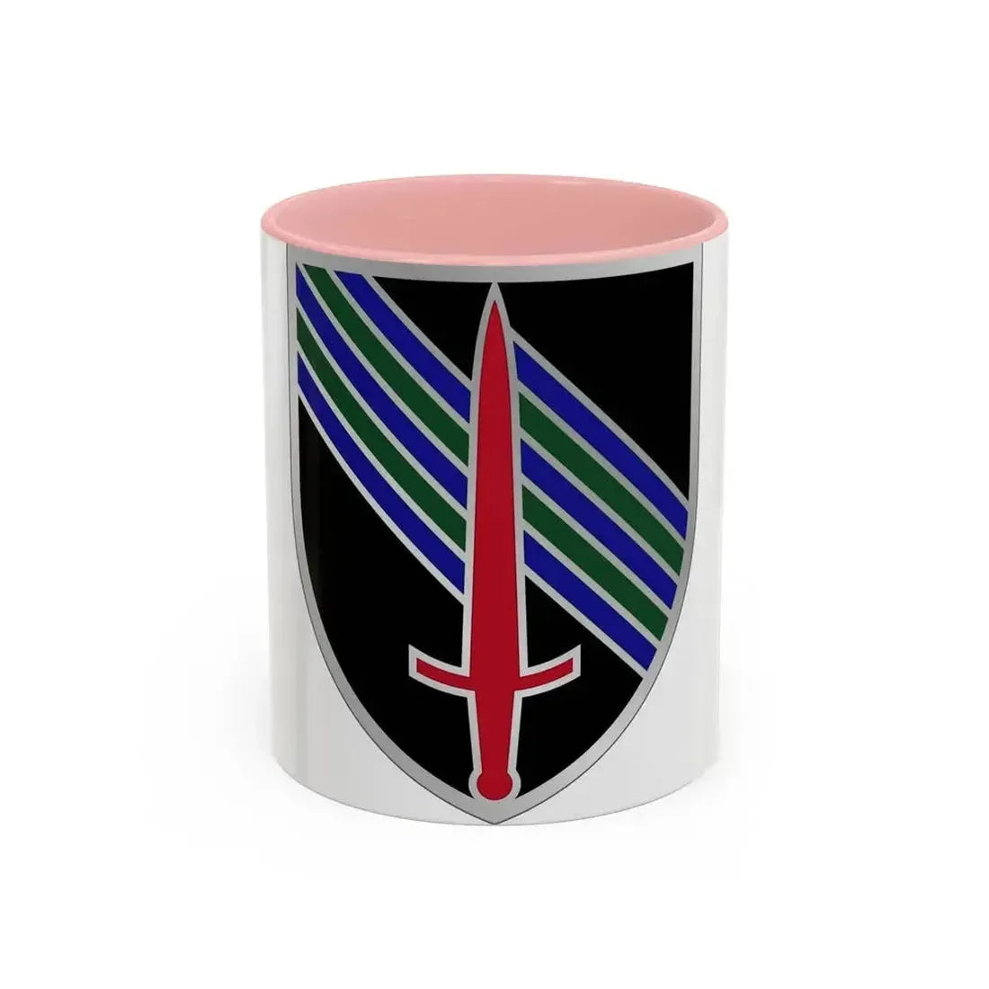 5th Security Force Assistance Brigade (U.S. Army) Accent Coffee Mug 11oz Pink - Go Mug Yourself