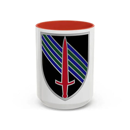 5th Security Force Assistance Brigade (U.S. Army) Accent Coffee Mug 15oz Red - Go Mug Yourself