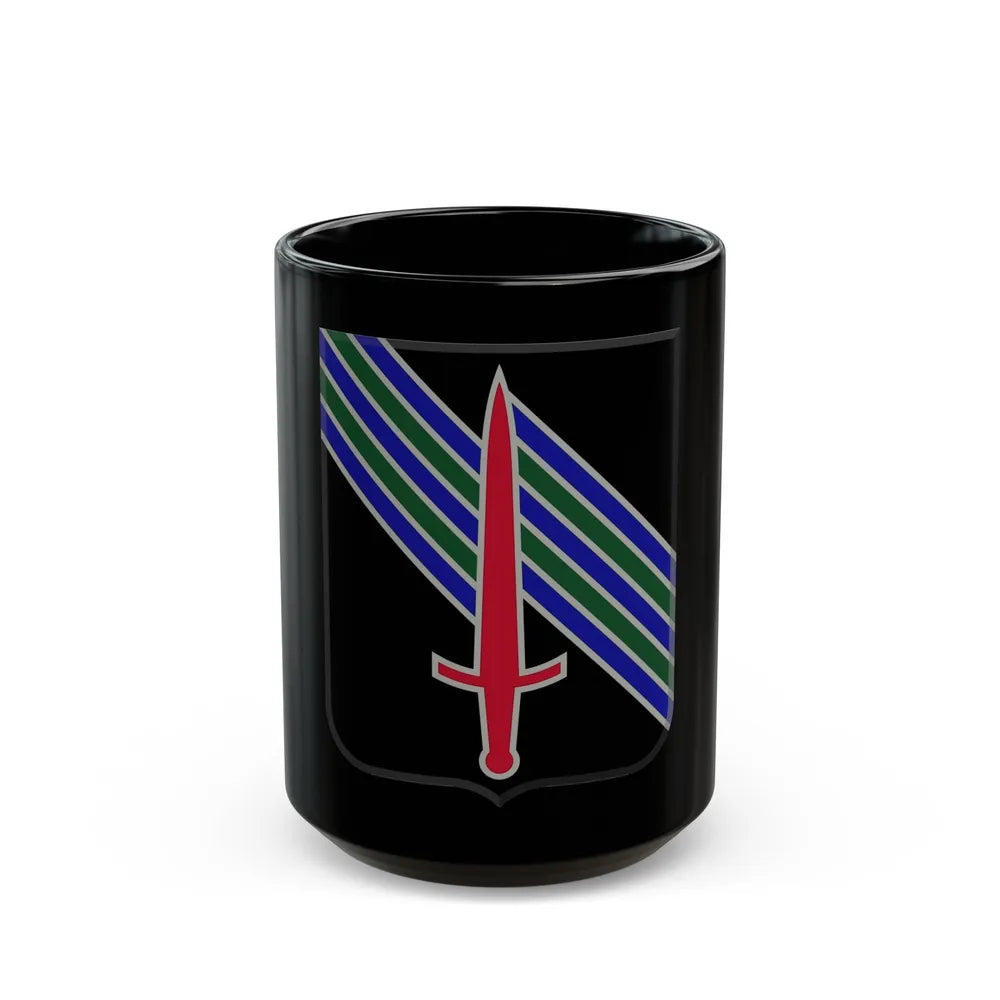 5th Security Force Assistance Brigade v2 (U.S. Army) Black Coffee Mug-15oz-Go Mug Yourself