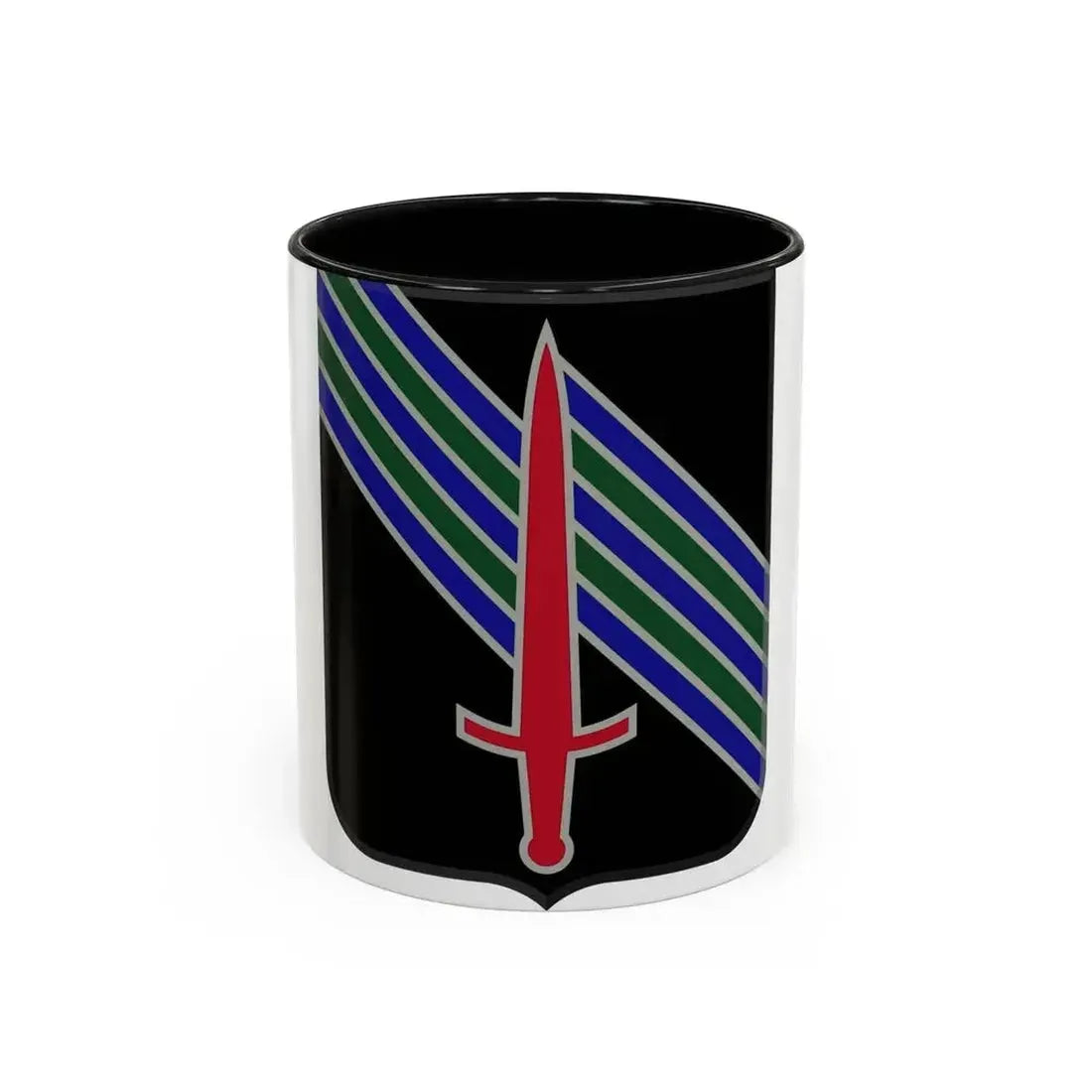 5th Security Force Assistance Brigade v2 (U.S. Army) Accent Coffee Mug 11oz Black - Go Mug Yourself