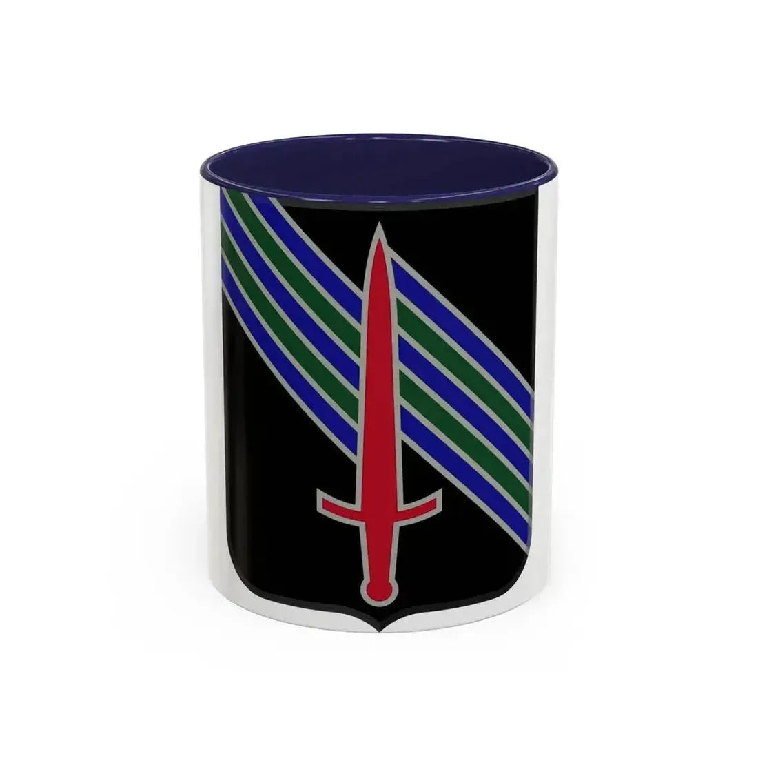 5th Security Force Assistance Brigade v2 (U.S. Army) Accent Coffee Mug 11oz Navy - Go Mug Yourself