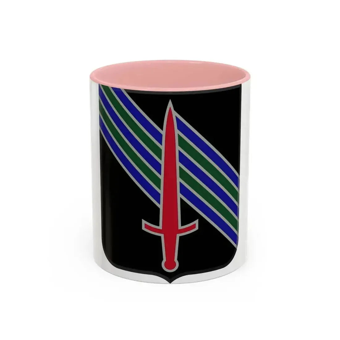 5th Security Force Assistance Brigade v2 (U.S. Army) Accent Coffee Mug 11oz Pink - Go Mug Yourself
