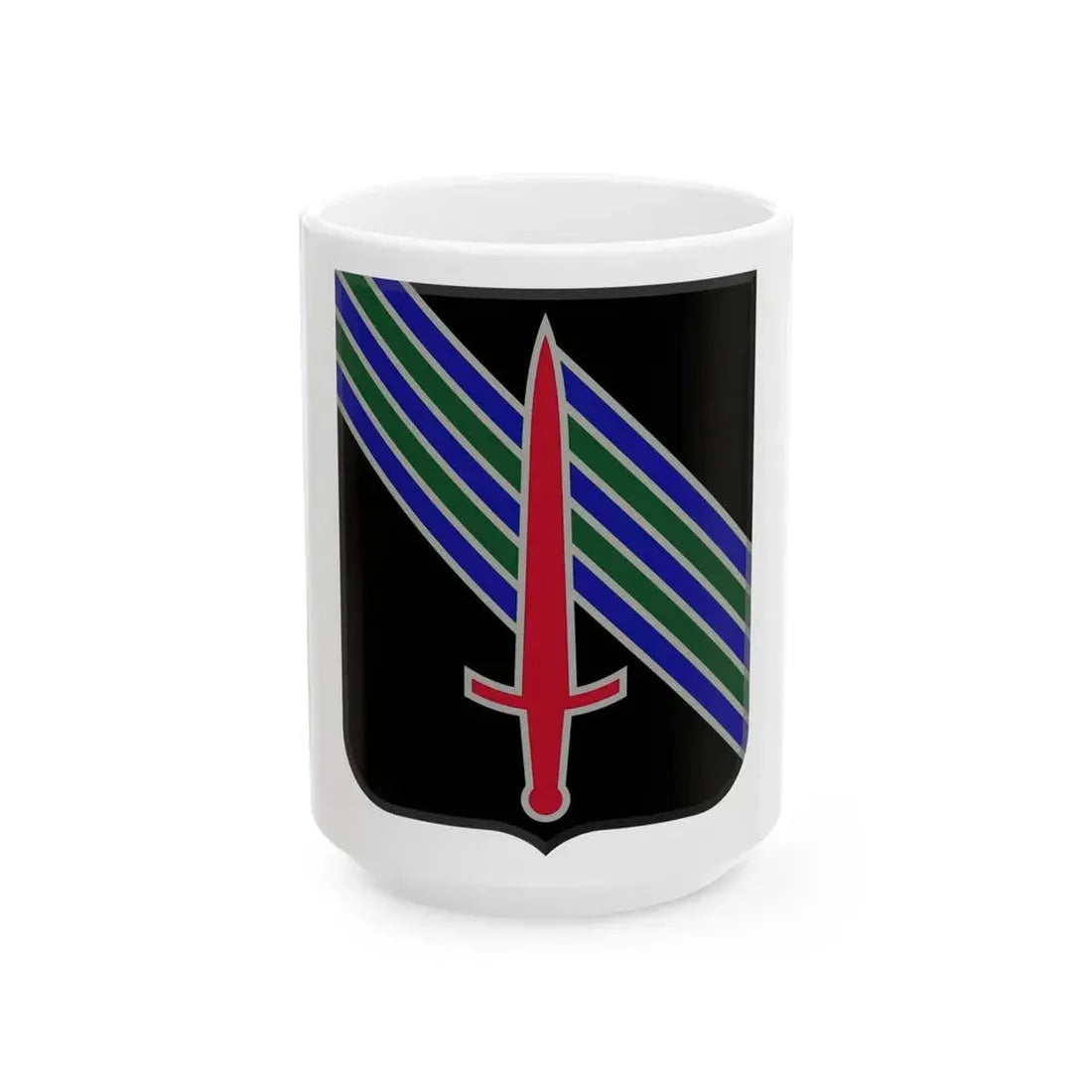 5th Security Force Assistance Brigade v2 (U.S. Army) White Coffee Mug 15oz - Go Mug Yourself