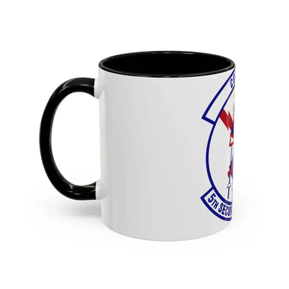 5th Security Forces Squadron (U.S. Air Force) Accent Coffee Mug - Go Mug Yourself
