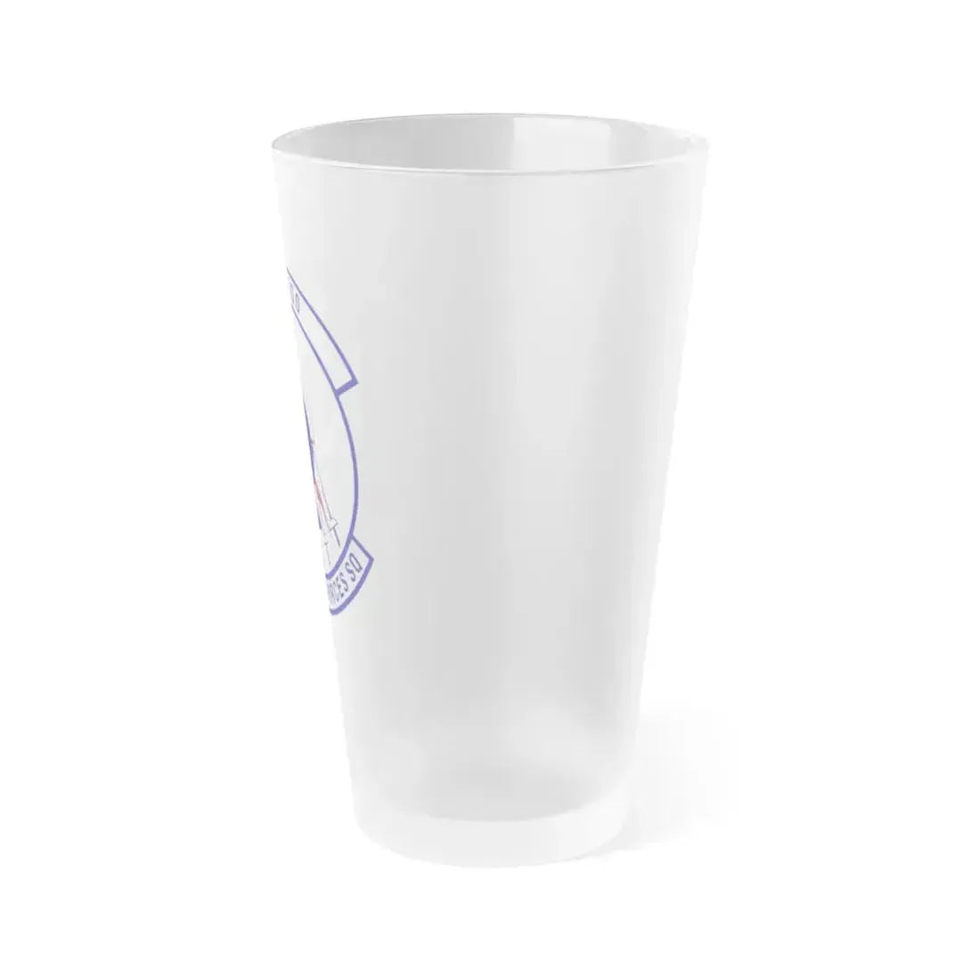 5th Security Forces Squadron (U.S. Air Force) Frosted Pint Glass 16oz - Go Mug Yourself