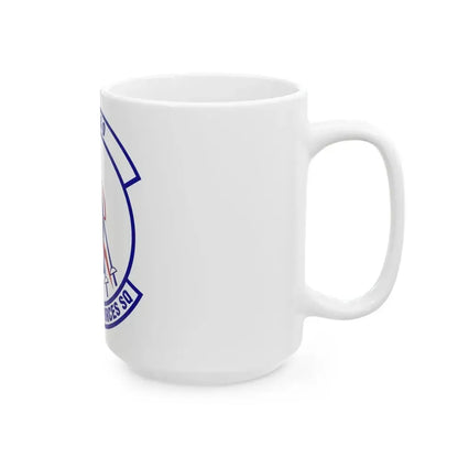 5th Security Forces Squadron (U.S. Air Force) White Coffee Mug - Go Mug Yourself