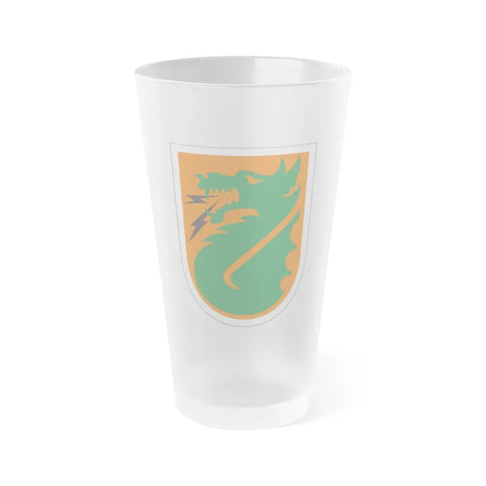 5th Signal Command (U.S. Army) Frosted Pint Glass 16oz Default Title - Go Mug Yourself