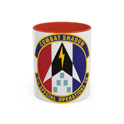 5th Special Operations Squadron (U.S. Air Force) Accent Coffee Mug 11oz Red - Go Mug Yourself