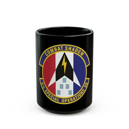 5th Special Operations Squadron (U.S. Air Force) Black Coffee Mug 15oz - Go Mug Yourself