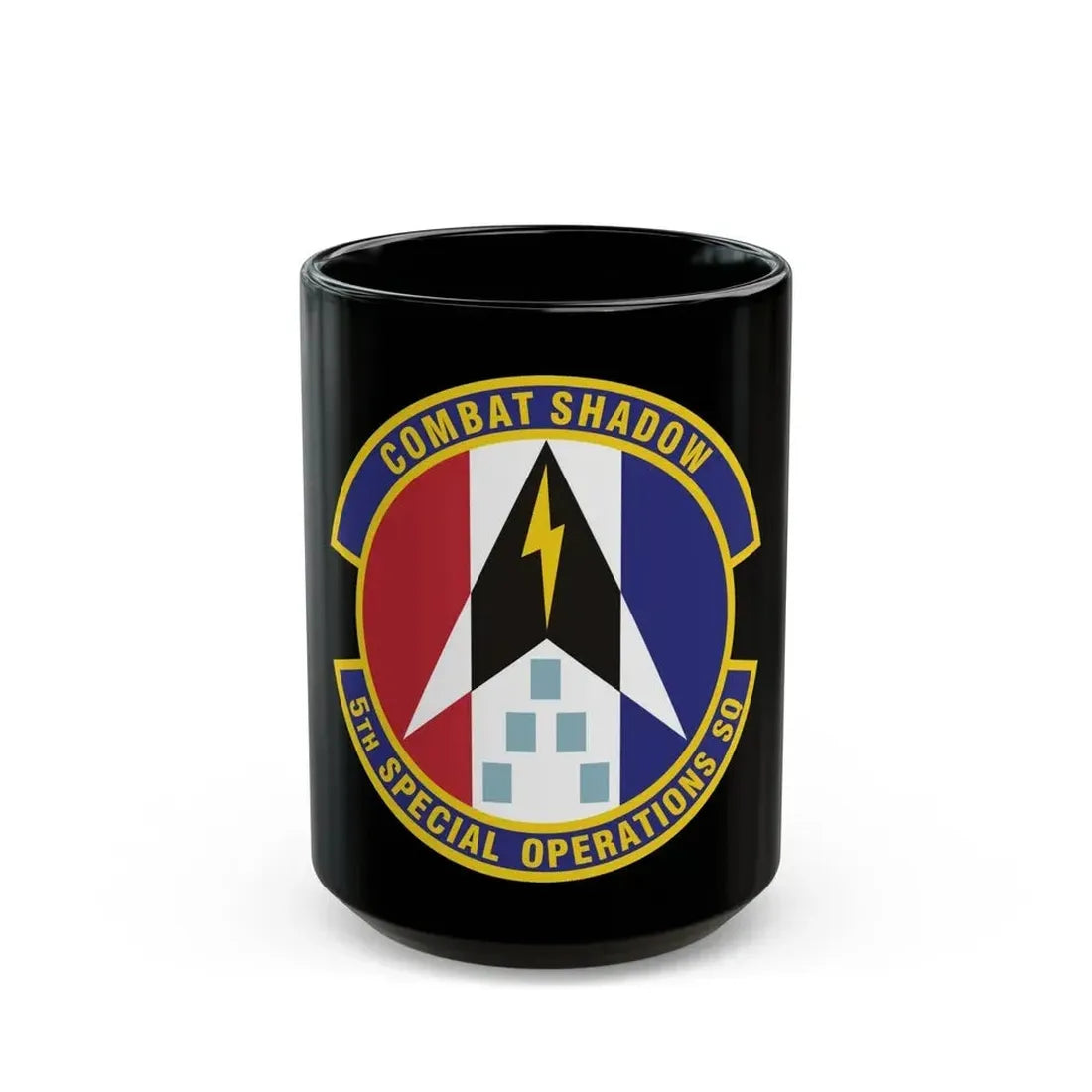 5th Special Operations Squadron (U.S. Air Force) Black Coffee Mug 15oz - Go Mug Yourself