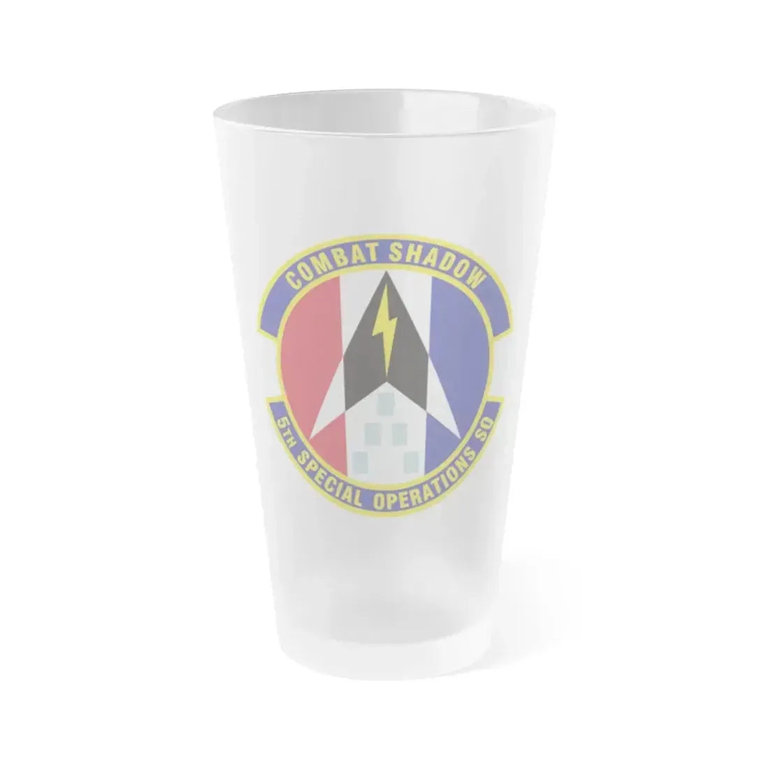 5th Special Operations Squadron (U.S. Air Force) Frosted Pint Glass 16oz 16oz Frosted - Go Mug Yourself