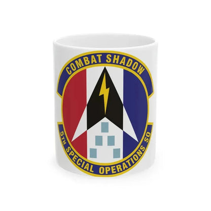 5th Special Operations Squadron (U.S. Air Force) White Coffee Mug 11oz - Go Mug Yourself