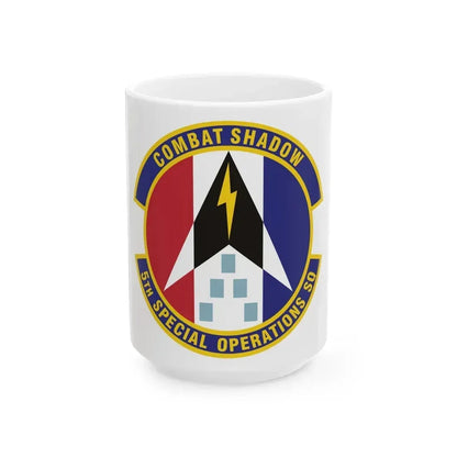 5th Special Operations Squadron (U.S. Air Force) White Coffee Mug 15oz - Go Mug Yourself