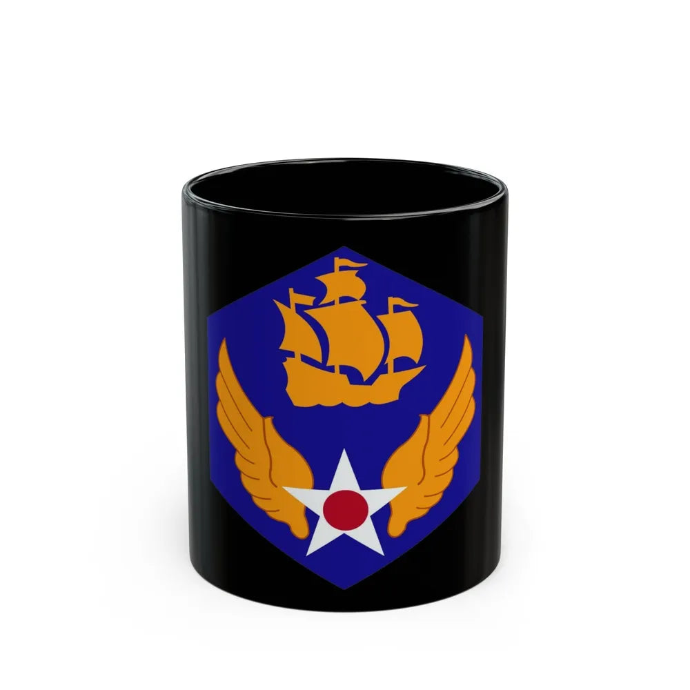 6 Air Force (U.S. Army) Black Coffee Mug-11oz-Go Mug Yourself