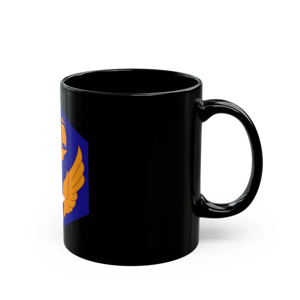 6 Air Force (U.S. Army) Black Coffee Mug-Go Mug Yourself