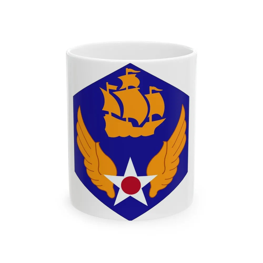 6 Air Force (U.S. Army) White Coffee Mug-11oz-Go Mug Yourself