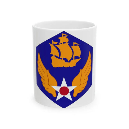 6 Air Force (U.S. Army) White Coffee Mug-11oz-Go Mug Yourself