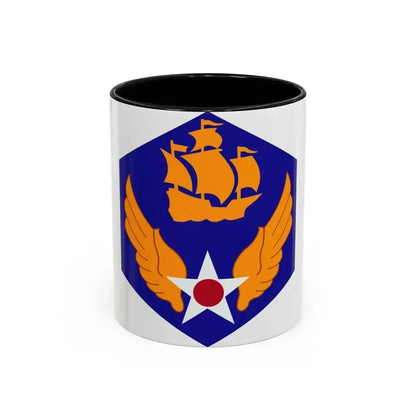 6 Air Force (U.S. Army) Accent Coffee Mug 11oz Black - Go Mug Yourself