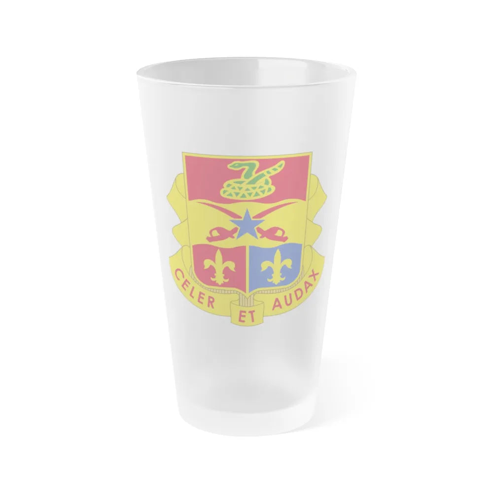 6 Artillery Regiment (U.S. Army) Frosted Pint Glass 16oz-Go Mug Yourself