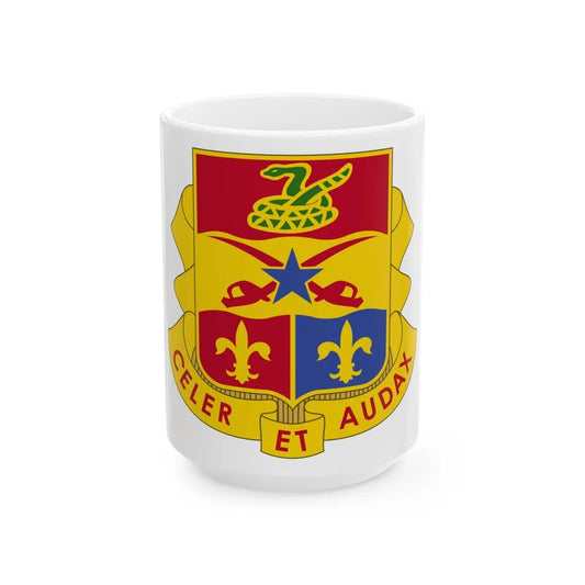 6 Artillery Regiment (U.S. Army) White Coffee Mug-15oz-Go Mug Yourself