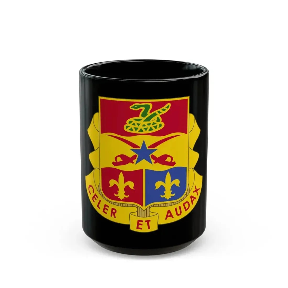 6 Artillery Regiment (U.S. Army) Black Coffee Mug 15oz - Go Mug Yourself