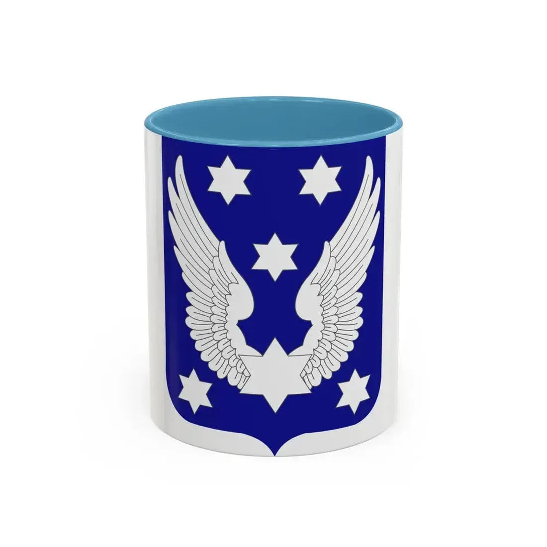 6 Aviation Battalion (U.S. Army) Accent Coffee Mug 11oz Light Blue - Go Mug Yourself