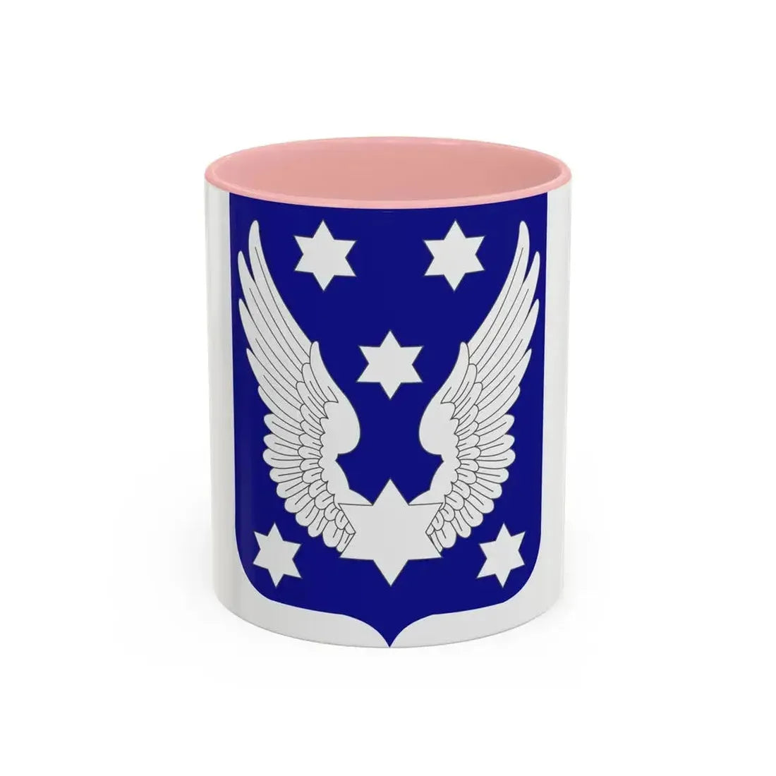 6 Aviation Battalion (U.S. Army) Accent Coffee Mug 11oz Pink - Go Mug Yourself