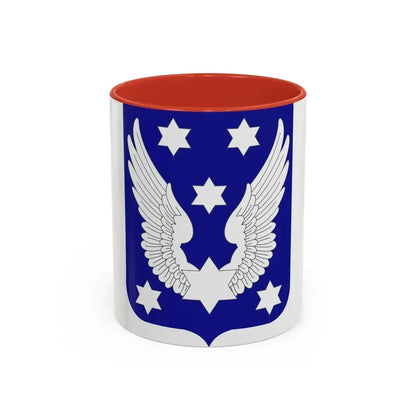 6 Aviation Battalion (U.S. Army) Accent Coffee Mug 11oz Red - Go Mug Yourself