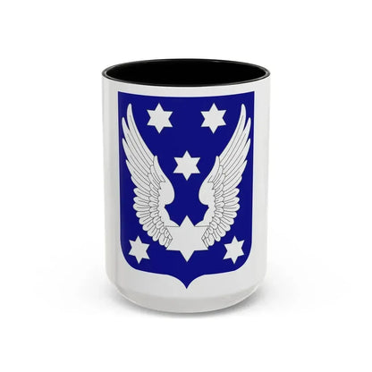 6 Aviation Battalion (U.S. Army) Accent Coffee Mug 15oz Black - Go Mug Yourself