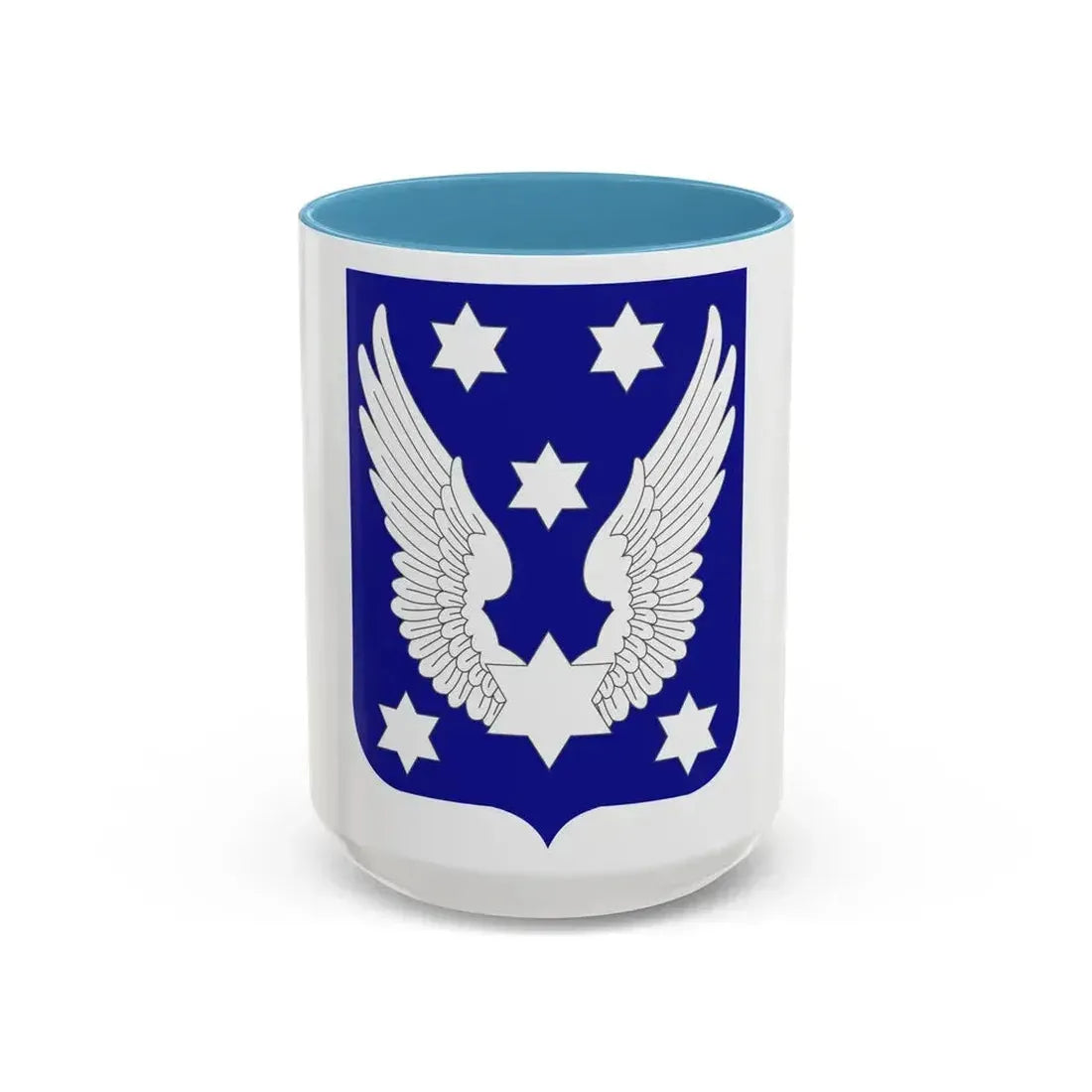 6 Aviation Battalion (U.S. Army) Accent Coffee Mug 15oz Light Blue - Go Mug Yourself