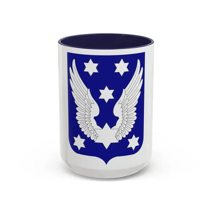 6 Aviation Battalion (U.S. Army) Accent Coffee Mug 15oz Navy - Go Mug Yourself