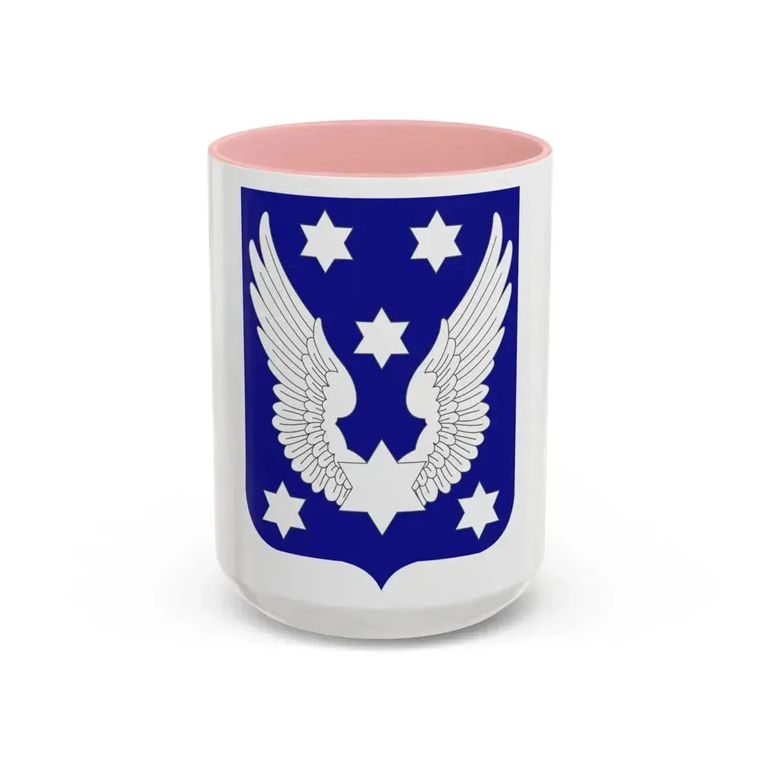 6 Aviation Battalion (U.S. Army) Accent Coffee Mug 15oz Pink - Go Mug Yourself
