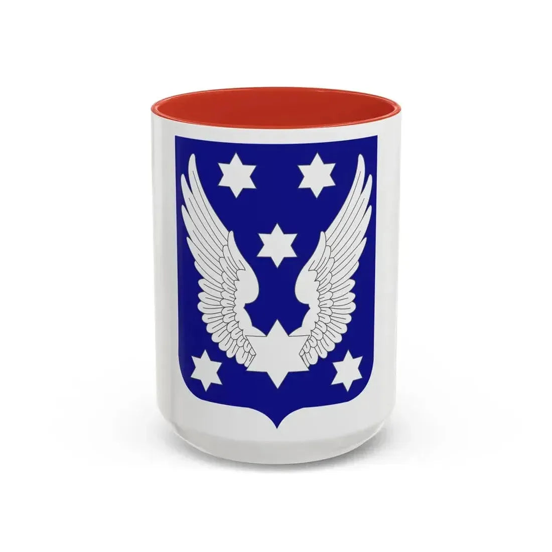 6 Aviation Battalion (U.S. Army) Accent Coffee Mug 15oz Red - Go Mug Yourself