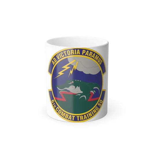 6 Combat Training Squadron ACC (U.S. Air Force) Color Changing Coffee Mug 11oz - Go Mug Yourself
