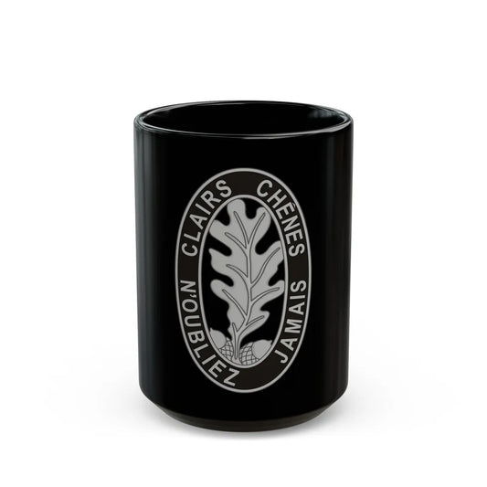 6 Engineer Battalion (U.S. Army) Black Coffee Mug-15oz-Go Mug Yourself